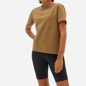 Everlane The Organic Cotton Box-cut PocketTee